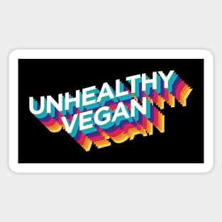 Unhealthy Vegan Sticker